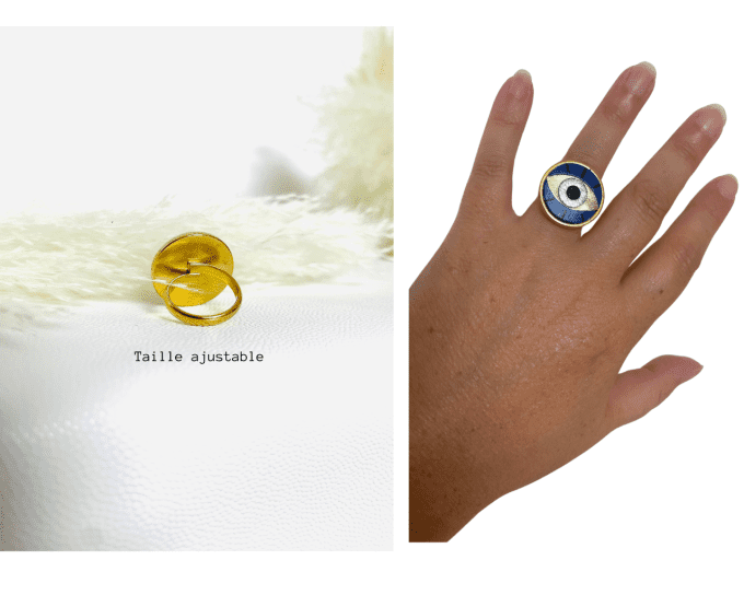 Bague Oeil Gold - Coloris au choix