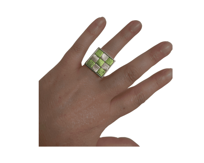 Bague MOZ Vert