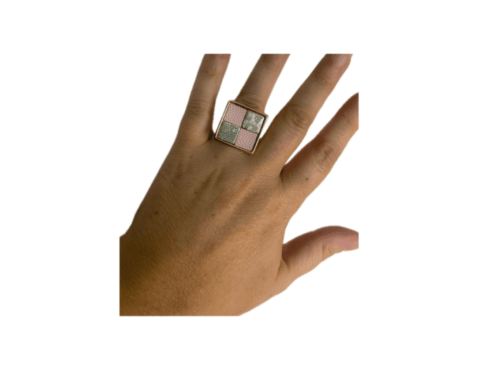 Bague QUADRA Rose