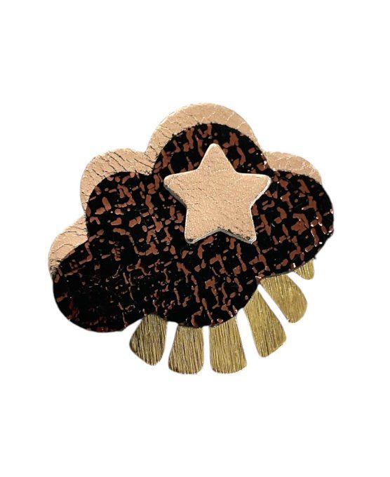 Broche Molly Etoile Cuivre