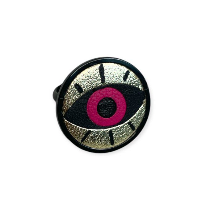 Bague Oeil Noir - Coloris au choix