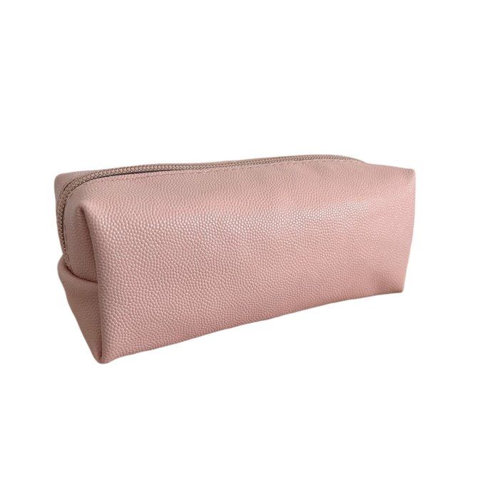 Trousse rectangulaire Rose poudré