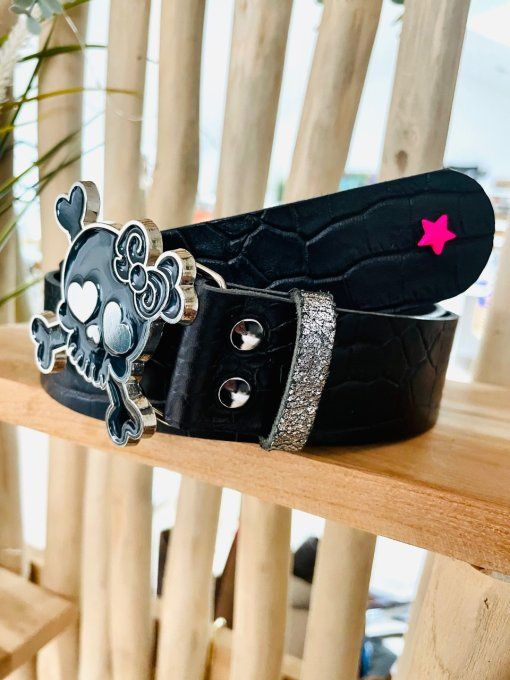 Ceinture cuir Rock&Love