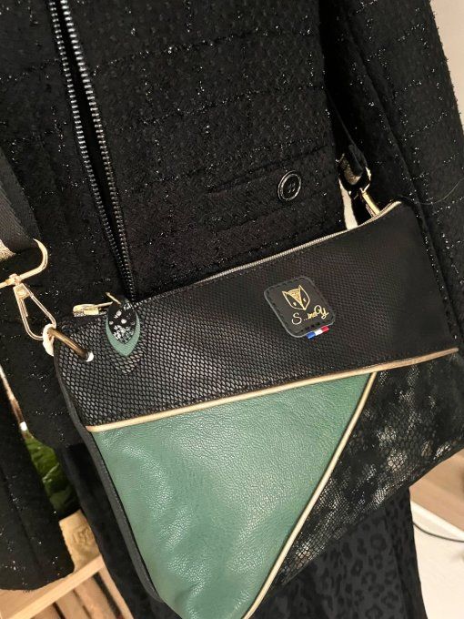 Sac OPALE Vert Noir