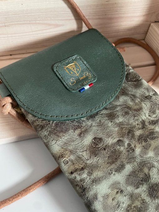 Pochette JUNGLE CHIC Vert