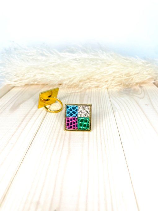 Bague QUADRA Multicolore