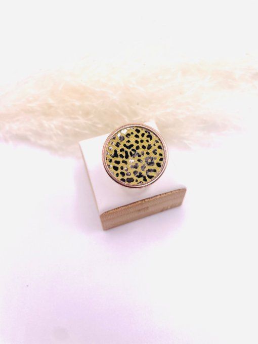 Bague Laly Léo jaune