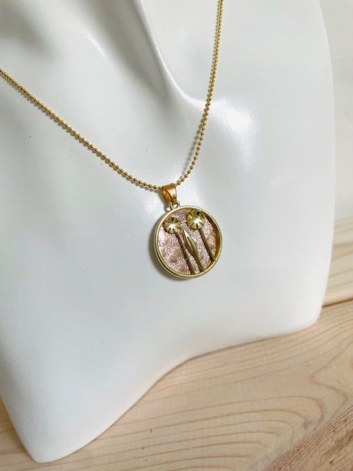 Collier Iris Rosé