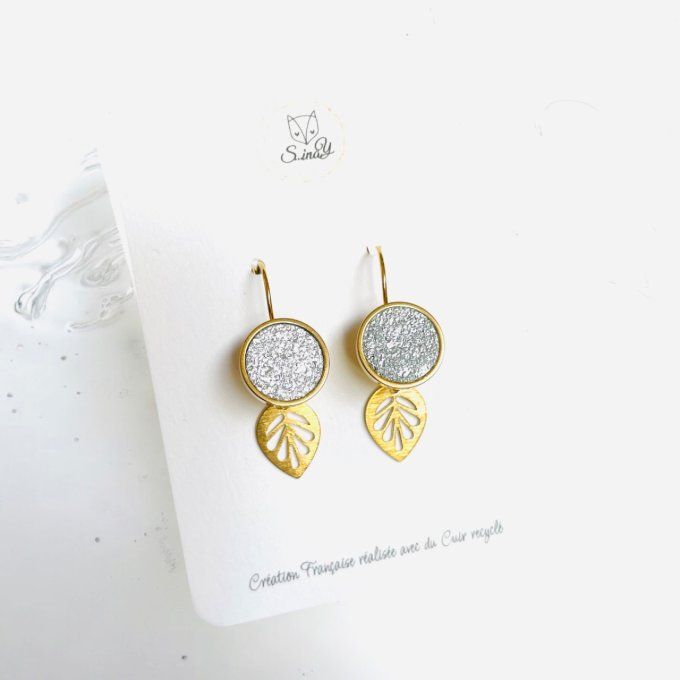 Boucles d'oreilles Jess argent