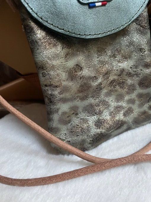 Pochette JUNGLE CHIC Vert